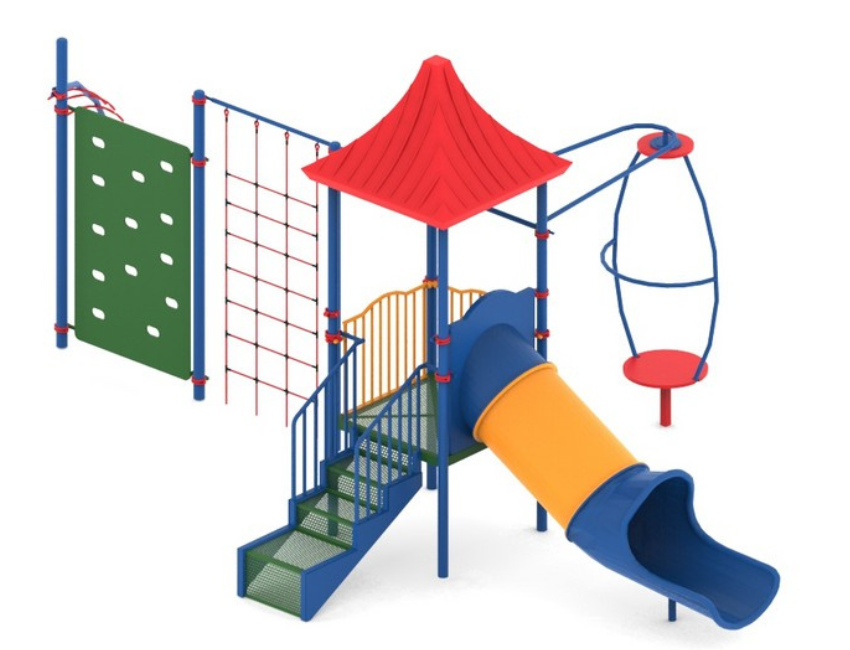 מתקן שעשועים ממתכת דגם "אלדד" N)KA-8340)- פיברן