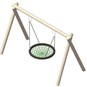 נדנדת ערסל מעץ רוביניה