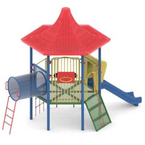 מתקן שעשועים משולב ממתכת דגם "ג’ונסון"
