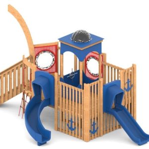 ספינה ויקינגית מעץ