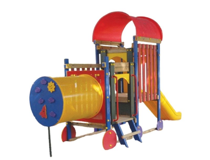 מתקן משחקים רכבת דגם "הכרמל" P-9640- פיברן