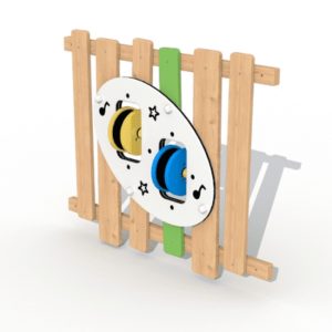 לוח משחק תופים מוסיקלי מעץ רוביניה
