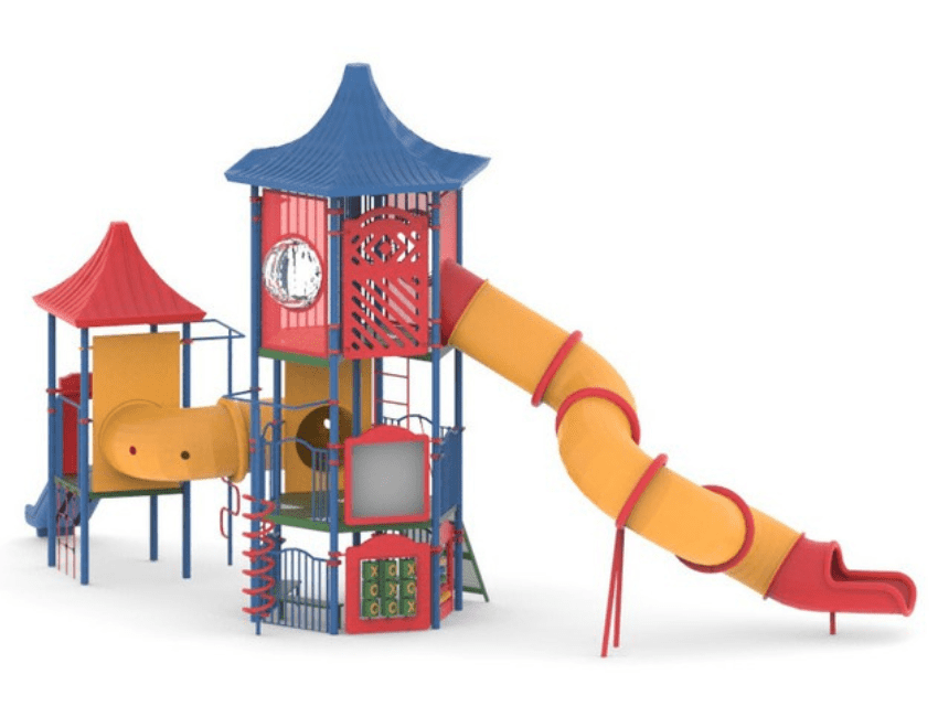 מתקן שעשועים ממתכת דגם דגן KA-7933- פיברן