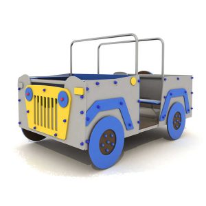 מתקן שעשועים לפעוטות מנירוסטה דגם ג'יפ -FPZ-2161